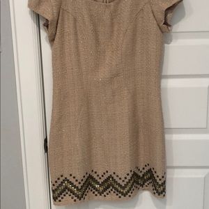 Never worn Tweed shimmer dress. Forever 21